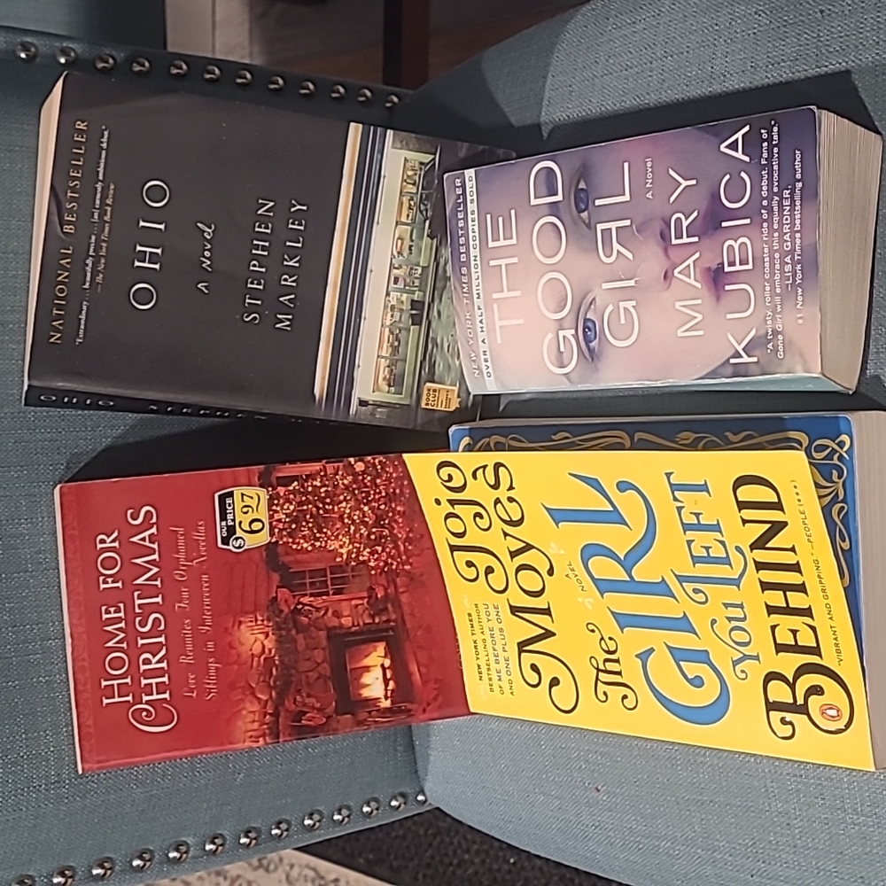 Lot of 4 Novel Bundle books, Adult